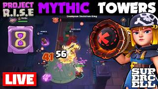 Thank you for 40k! Unlocking Firecracker & Mythic Towers! Project R.I.S.E Beta Day 4!| CODE: stormi