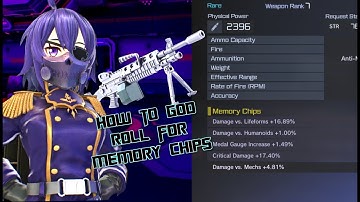Sword Art Online: Fatal Bullet- How to God roll memory Chips!?!