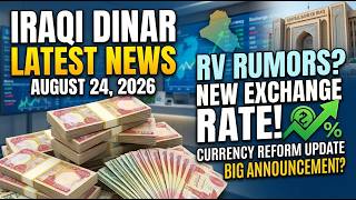 Iraqi Dinar Latest News Today β August 24, 2026 RV Rumors, Exchange Rate & Currency Reform Update