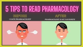 5 TIPS TO READ PHARMACOLOGY | HOW TO READ PHARMACOLOGY | #pharmacology #PHARMACOLOGYTIPS #pharmacy