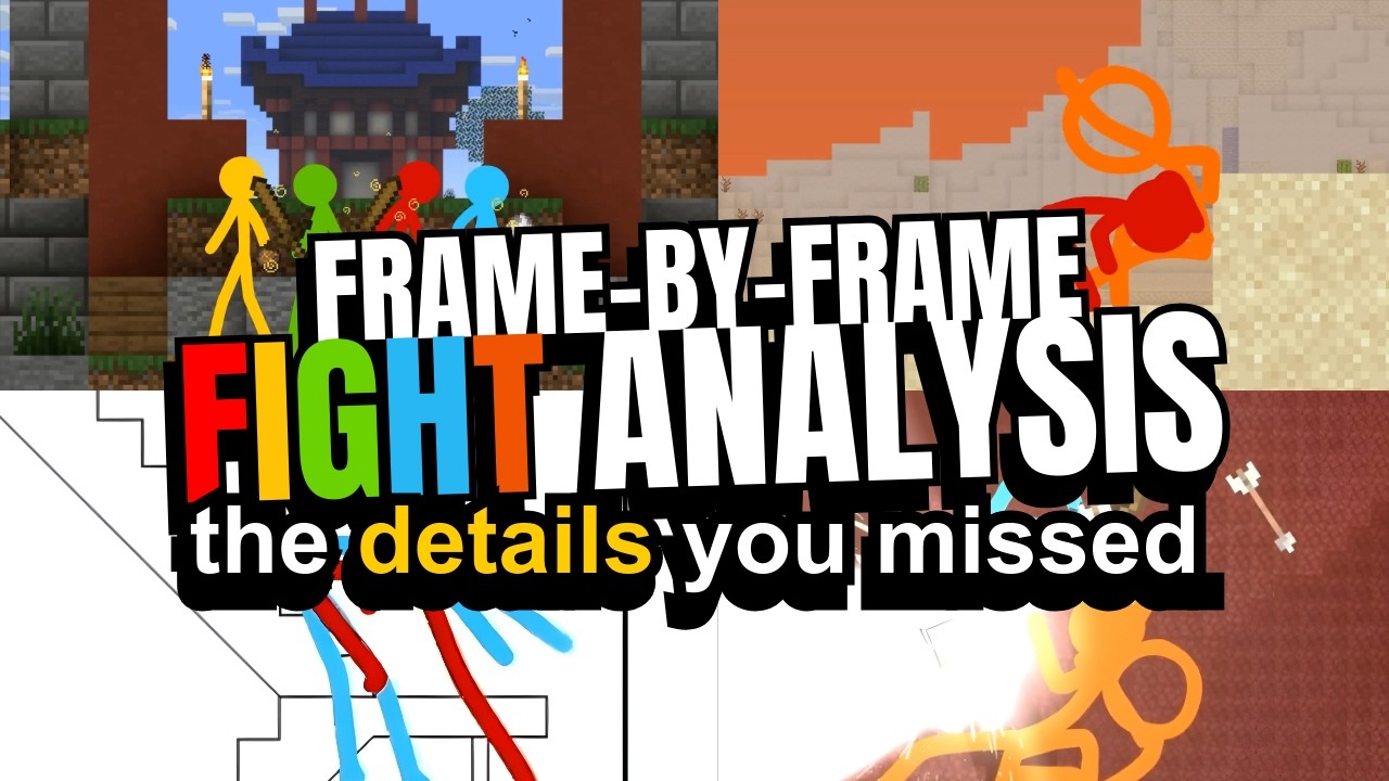 I Analyzed Alan Becker's Stickfigure Fights FRAME-BY-FRAME (Part 1 ...