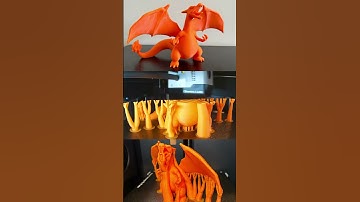 Charizard 3D Printed Timelapse!
