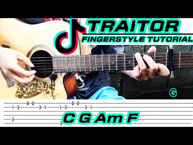 Traitor Olivia Rodrigo Tabs, PDF, Guitars