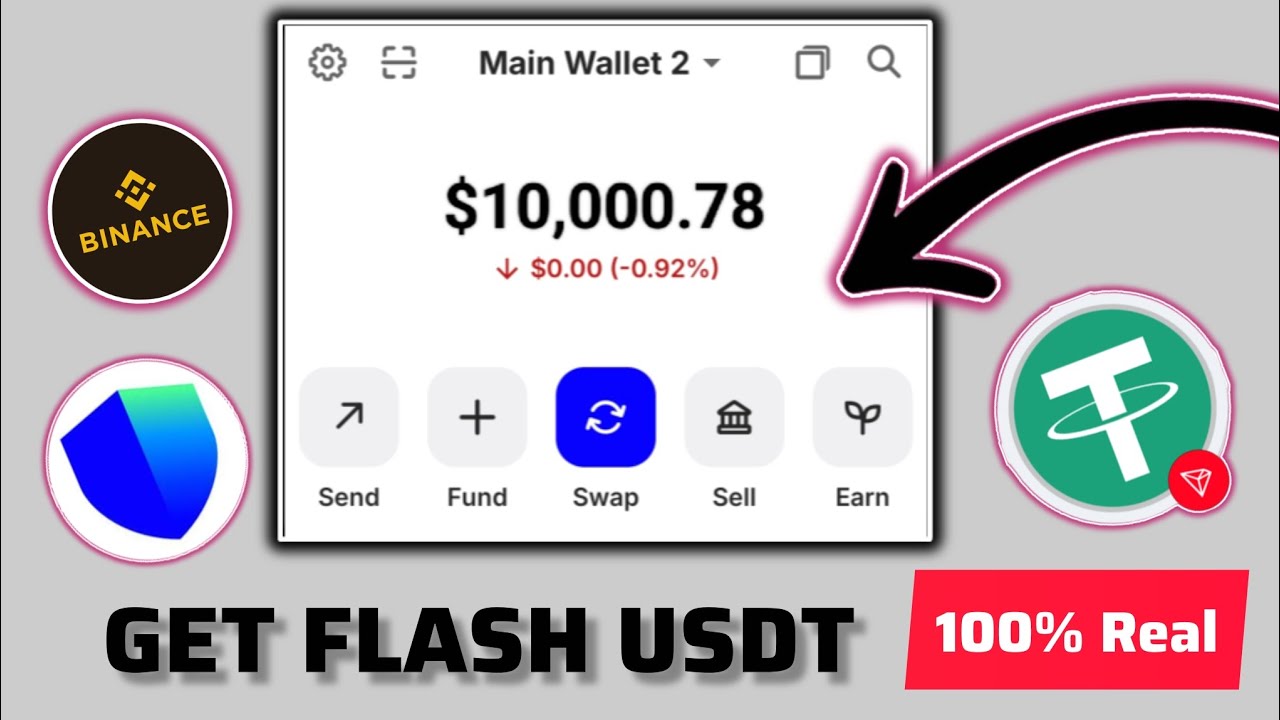 Flash Usdt Software 2026 | flash usdt binance| flash usdt kaise banaye