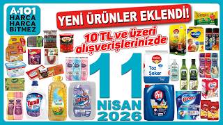 A101 YENİ ÜRÜNLER EKLENDİ İNDİRİM KATALOĞU | A101 11-17 NİSAN ARASI İNDİRİMLERİ | A101 BU HAFTA