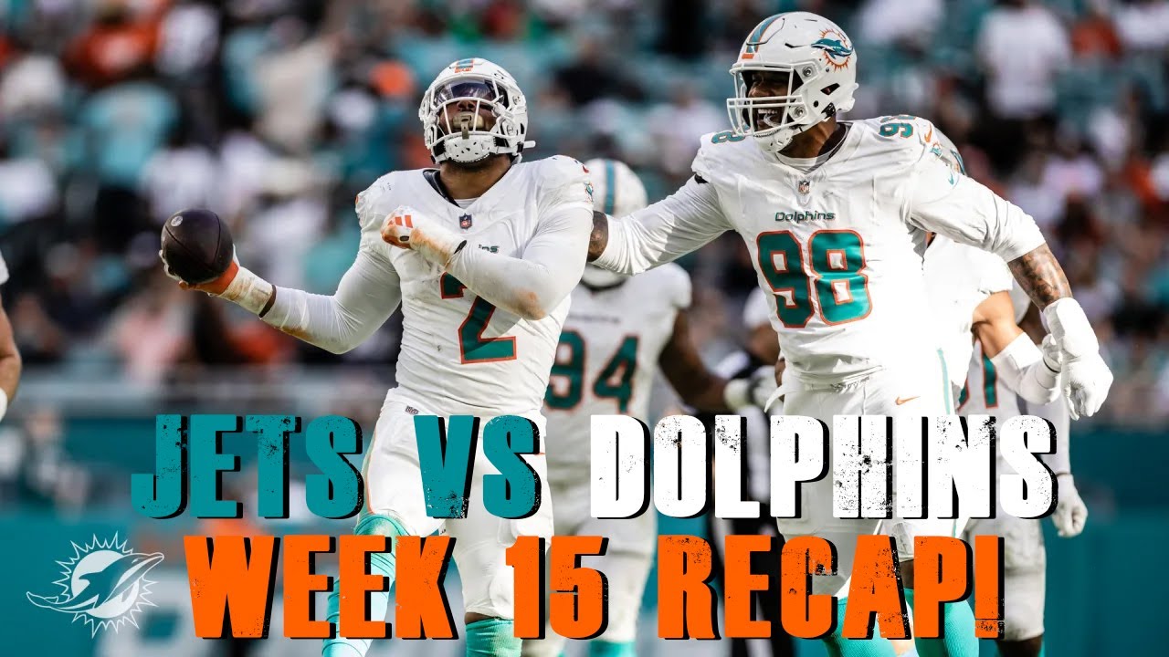 New York Jets Vs Miami Dolphins Week 15 Recap! - YouTube