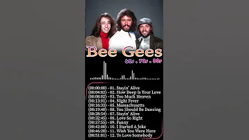 Bee Gees Greatest Hits Full Album Ever 😍😍 The best Songs Of Bee Gees #beegees