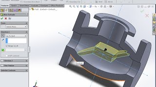 SolidWorks - Valve - 2D into 3D Modeling - Exercise