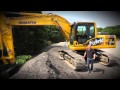 Présentation de la pelle hybride KOMATSU HB215