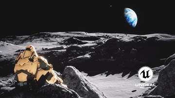 Unreal Engine 5 CG Scene | The Moon Wanderer