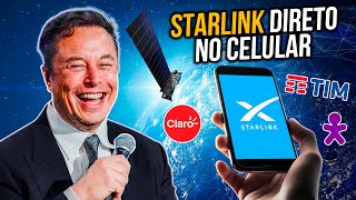 Starlink no celular! Internet via satélite vai mudar a conexão global