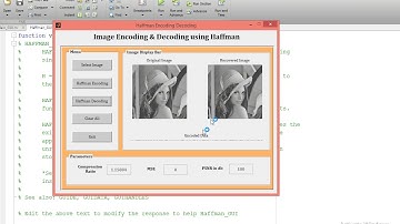 MATLAB code of Image Encoding and Decoding with Huffman