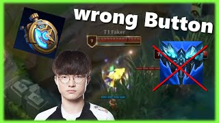 Faker Missclick almost throws T1's Game