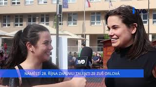 NÁMĚSTÍ 28. ŘÍJNA ZAPLNILI TALENTI ZE ZUŠ ORLOVÁ