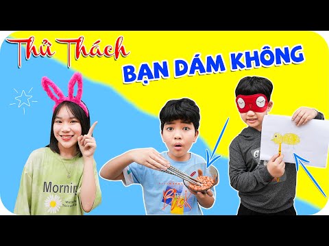 Thử Thách Bạn Dám Không ♥ Min Min TV Minh Khoa