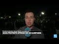 Pro-Palestinian encampment protest at UCLA ‘quite tense’ • FRANCE 24 English