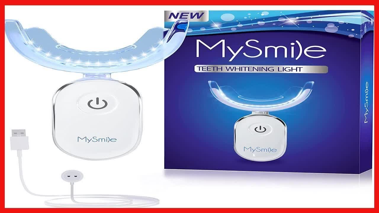 MySmile Teeth Whitening Light, 10 Min Fast Teeth Whitener, 28X LED