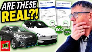 100% Battery Health... Can That Be Right? | EV Auction Analysis