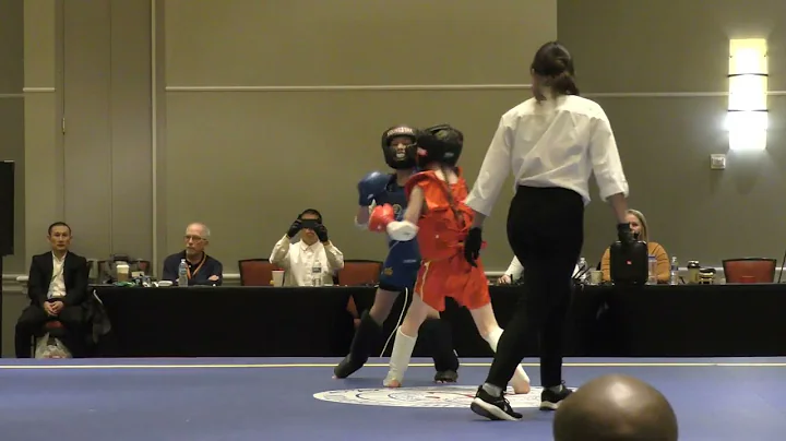 2025 US Junior Wushu Team Trials & Sanda Nationals - Iker Halley vs. Hawk Burns