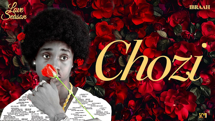 Ibraah - Chozi (Offcial Lyrics Audio)