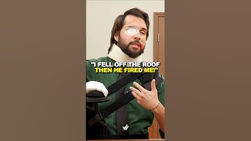 INJURED Worker Sues Boss After FALLING FROM ROOF 🤯
