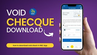 How to Download RBC VOID Cheque
