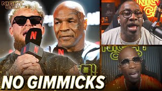 Reaction to Mike Tyson snapping at reporter for “gimmick” comment at Jake Paul presser | Nightcap