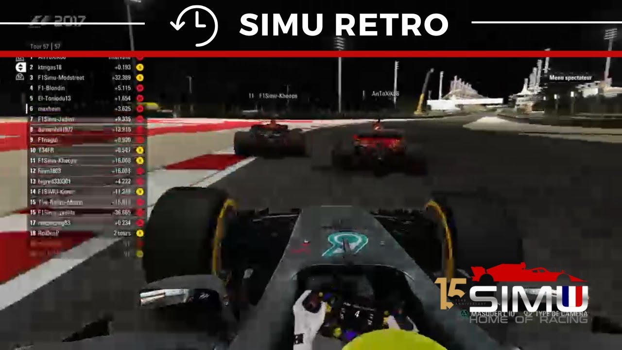 SIMU RETRO | Bahreïn - Championnat Pro : F1 2017 - YouTube