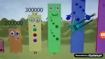 number block 1 to 1millon 32x