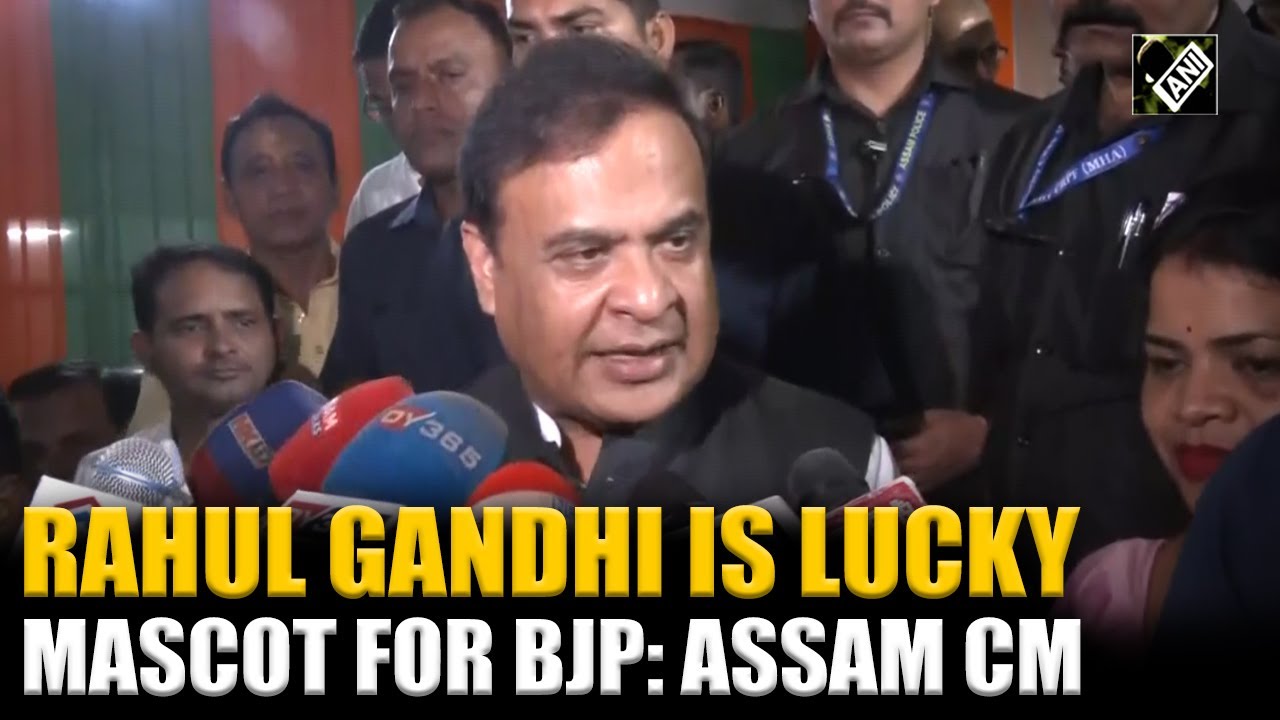 CM Himanta mocks Rahul as Mahagathbandhan trails in Bihar polls, calls him “lucky mascot for BJP”