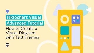 Piktochart Visual Advanced Tutorial: How to Create a Visual Diagram with Text Frames