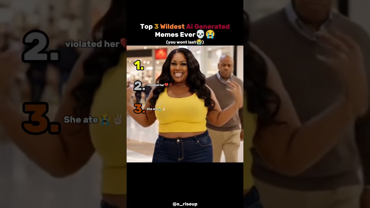 TOP 3 WILDEST AI GENERATED MEMES EVER You Wont Last Aigenerated Meme Tiktok Ranking