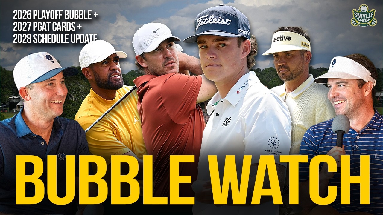 2026 FedEx Cup Bubble Watch + the Future of the PGAT: 2027 Status, and 2028 Events