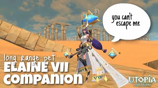 Utopia Origin: Elaine VII New Companion Pet | Skill Review | Damage Test screenshot 5