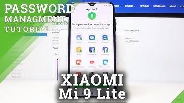 How to Set Up Password to Apps in XIAOMI Mi 9 Lite – Add App Protection