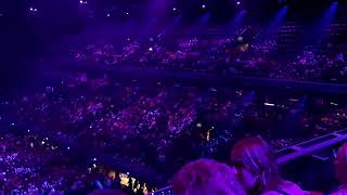 Ziggo Dome - zicht vanuit vak 208 rij 2 stoel 236