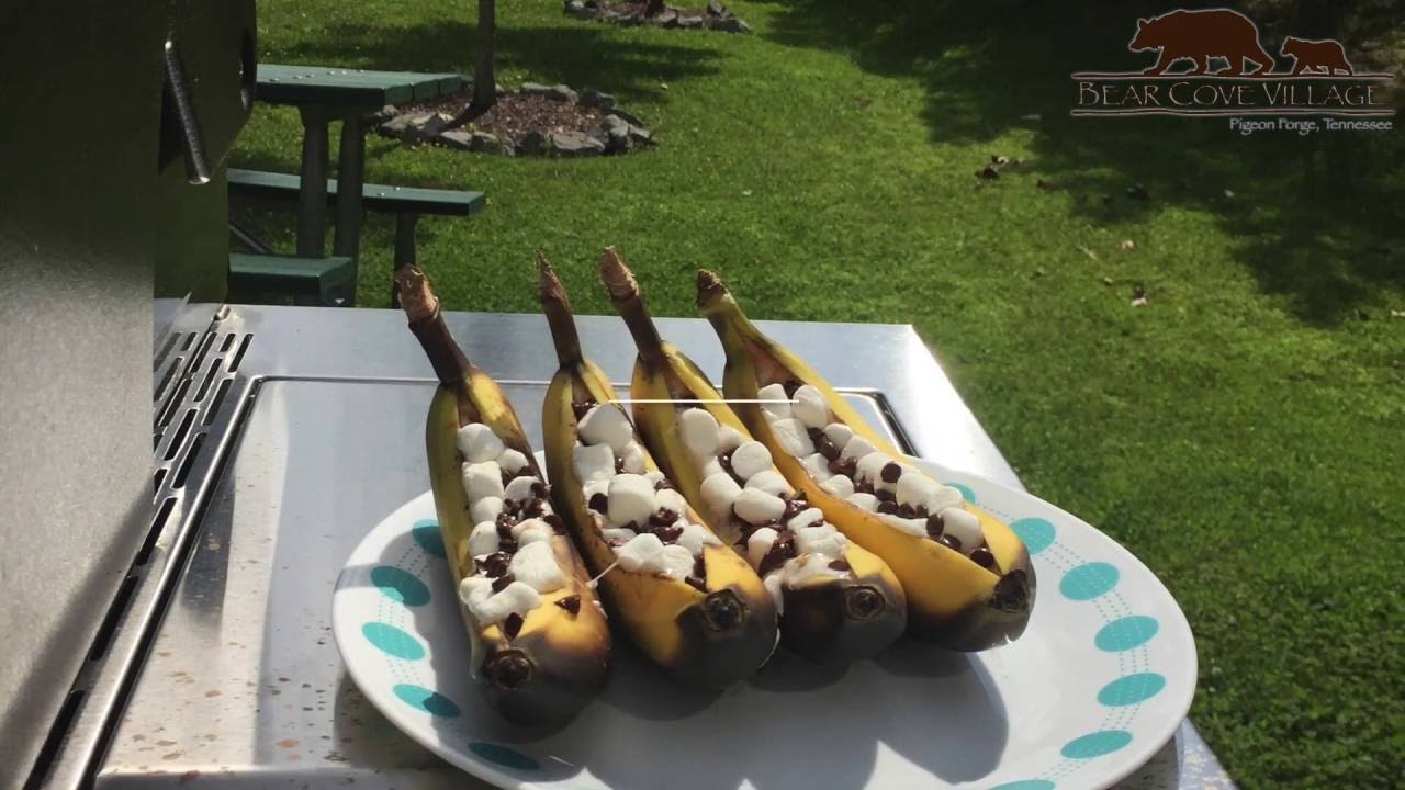 Grilled Banana boats YouTube