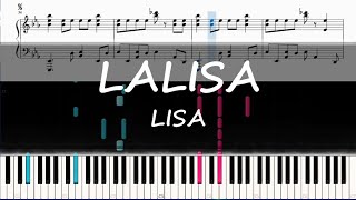 LISA - LALISA | Piano Tutorial + Sheet Music Resimi