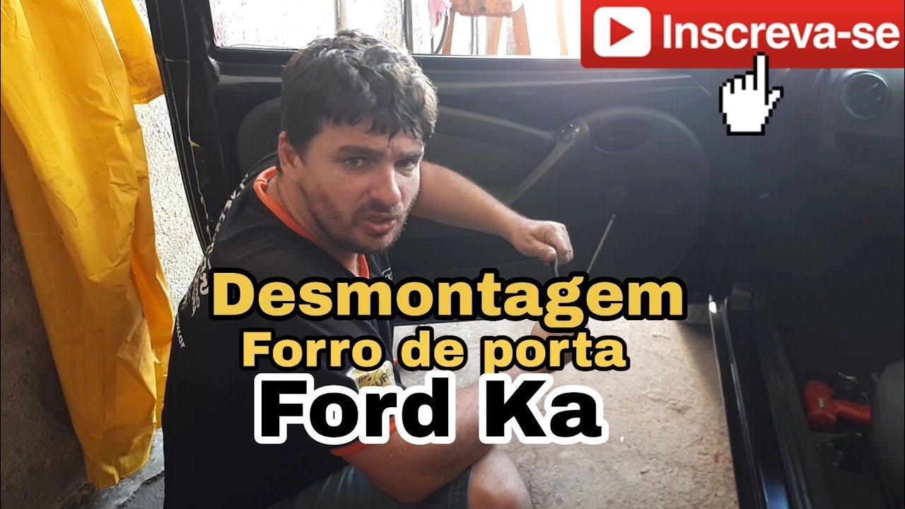 Como tirar o forro de porta do Ford Ka fácil e descomplicada