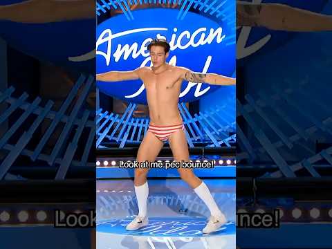 German Pec Bouncing on American Idol
