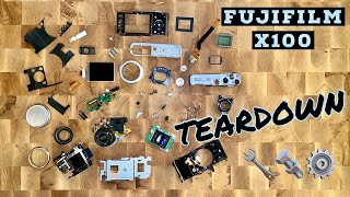 Fujifilm X100 Complete Teardown - LCD & Sensor Pathway - YouTube