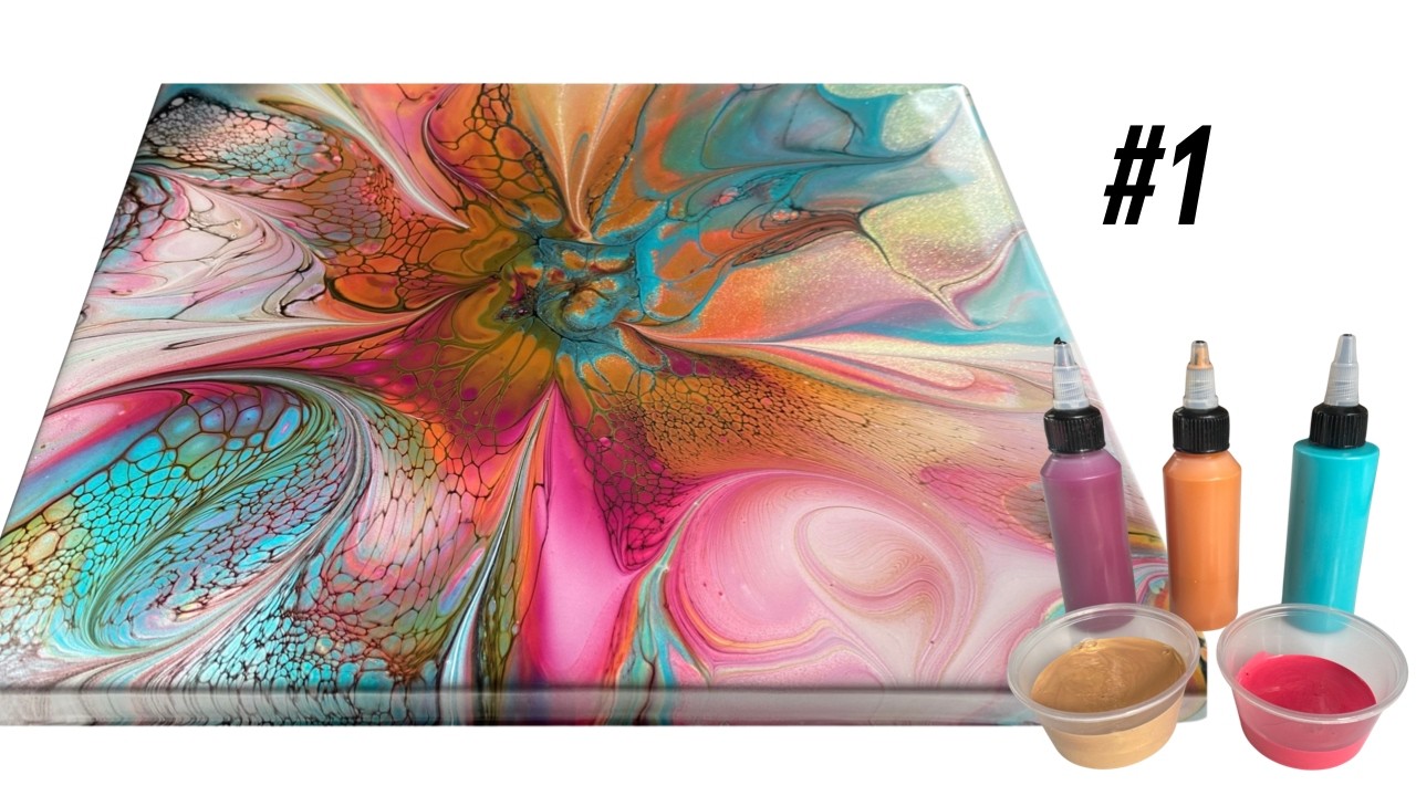 11 WATCH This Fantastic Bloom Come to Life! Fluid Art Acrylic Pouring ...