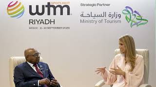 WTM Spotlight Riyadh 2026: Hon. Edmund Bartlett, Minister of Tourism, Jamaica