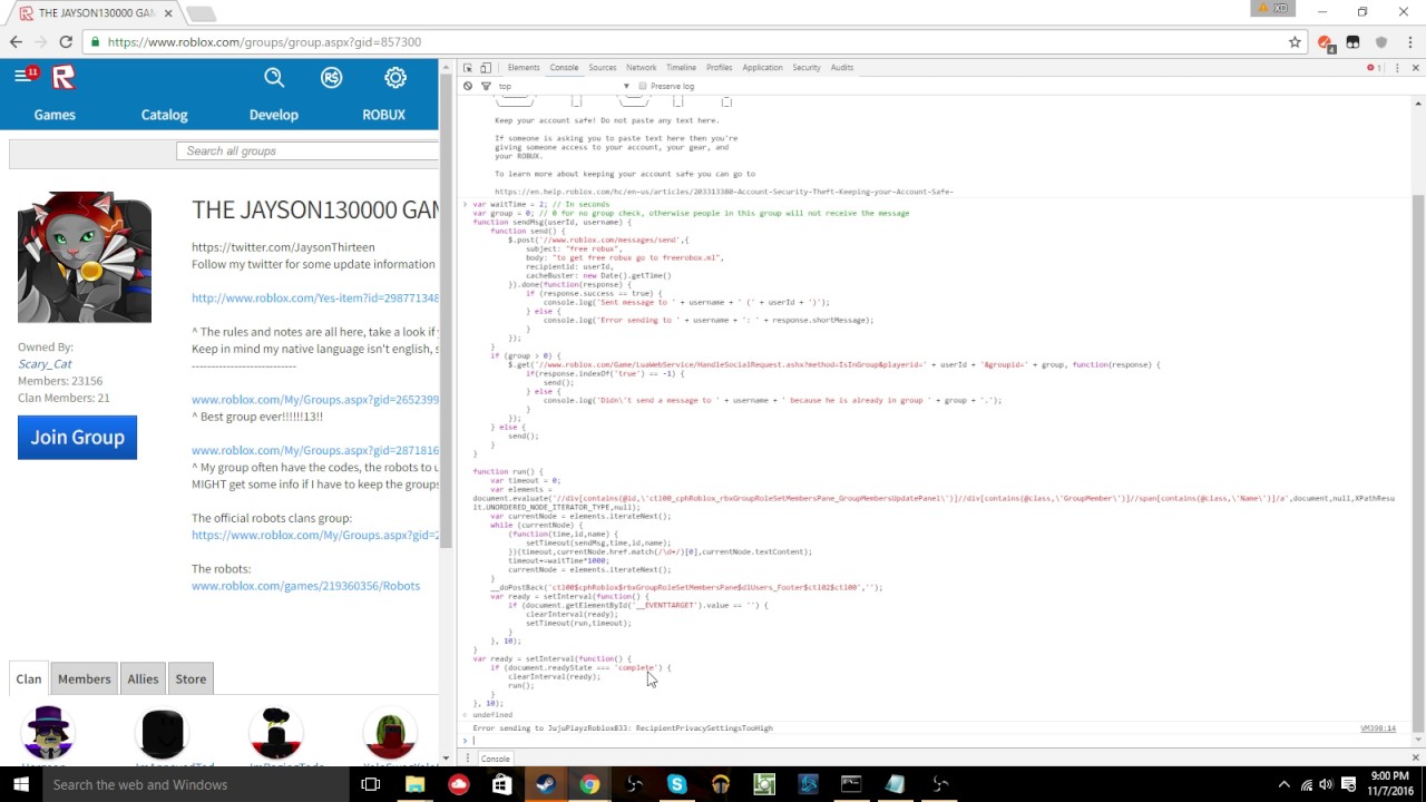 Pem Bot Working roblox pm bot 2016 - YouTube