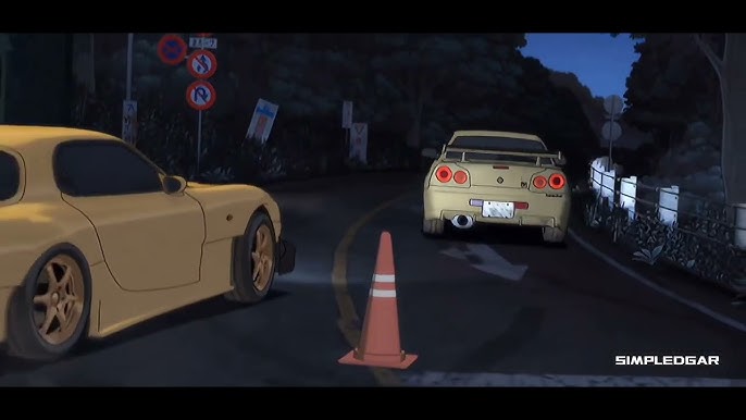 Initial D Street Stage - Keisuke's First Stage FD (Unused spoiler and front  bumper) 