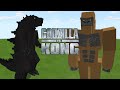 ГОДЗИЛЛА ПРОТИВ КИНГ-КОНГА В МАЙНКРАФТ GODZILLA VS KONG MINECRAFT БИТВА SCP