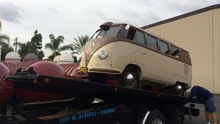 1952 Volkswagen Type 2 Bus Arrival After 3 Year Restoration