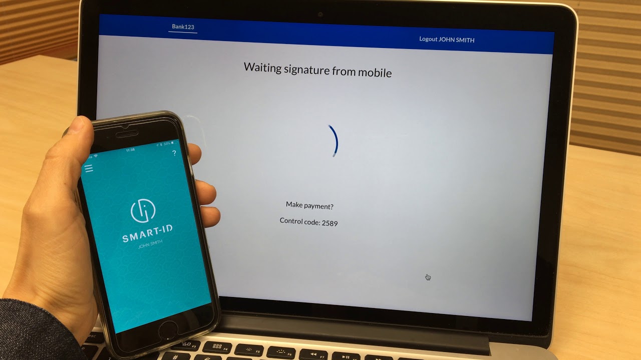 Smart Id Sign In Smart ID iOS signing push manually - YouTube