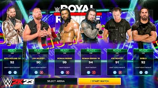 WWE 2K23 LIVE Stream - 30 Men's Royal Rumble Match ft. The Shield