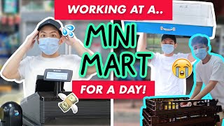 WORKING AT A MINI MART (PROVISION SHOP) FOR A DAY!